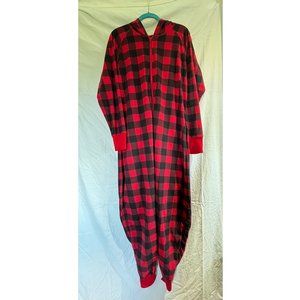 Macy's Family Pajamas Buffalo Check Onesie Women (L)